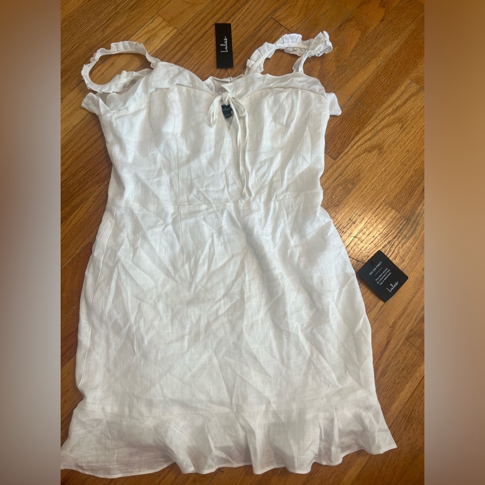 Off white lulus dress